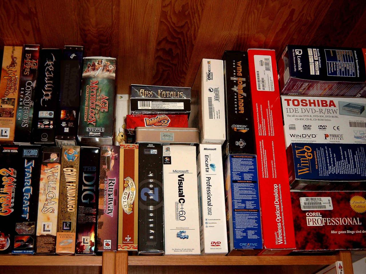 [02/07/2003] Die Spielesammlung von Nali_WarCow.