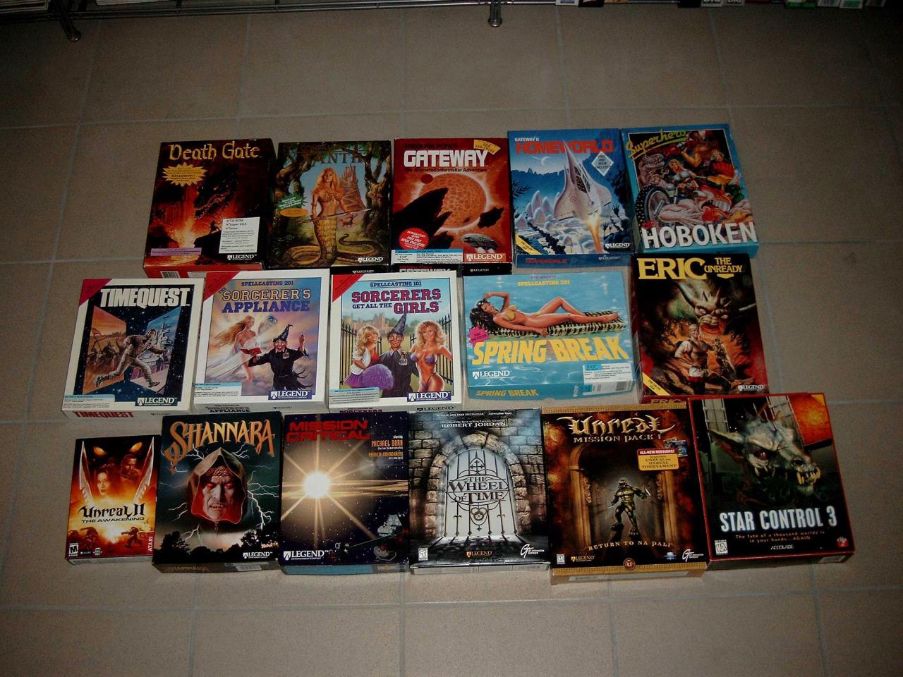 [22/07/2003] Alex' Archiv: Legend Entertainment