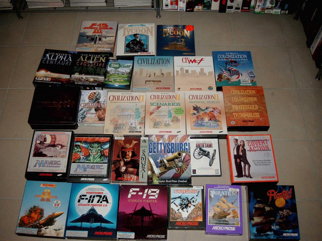 [22/07/2003] Alex' Archiv: Sid Meier