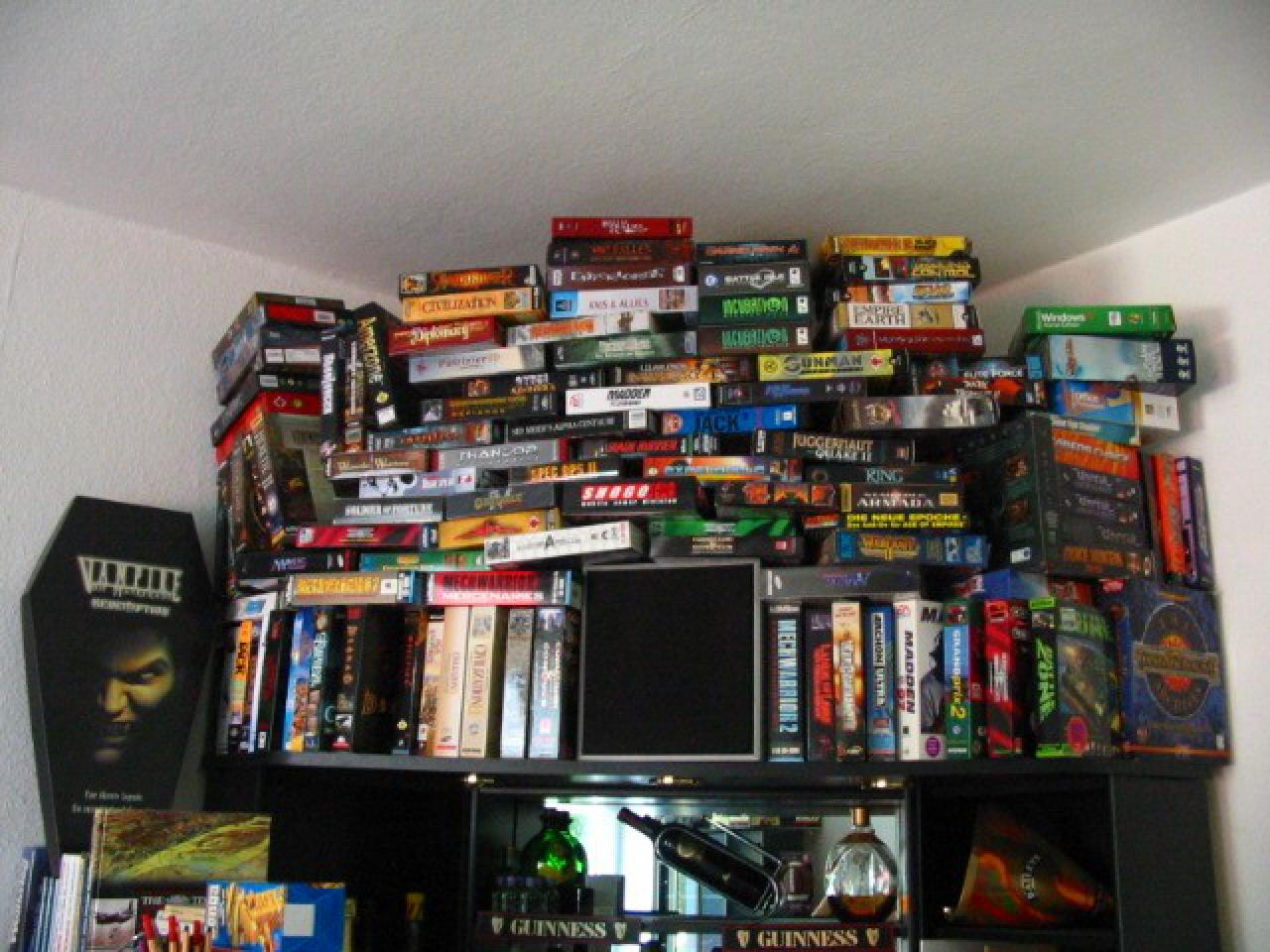 [16/07/2003] Die Spielesammlung von Michael Schneider.