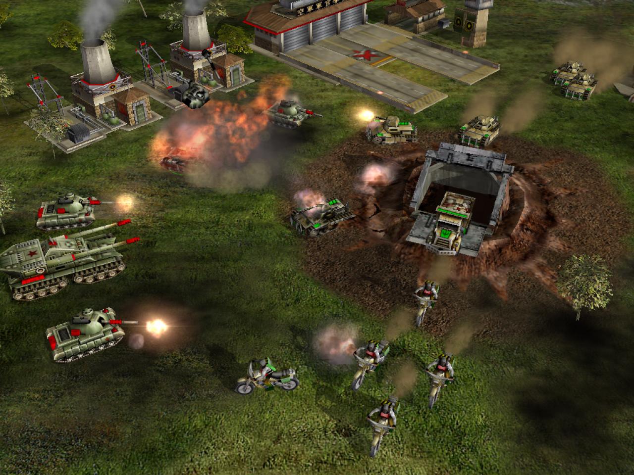 [10/07/2003] Command & Conquer - Die Stunde Null stammt von 2003. Moderne Kriegsführung zwischen USA, China und der Terror-Organisation GBA (Globale Befreiungs-Armee) wartet auf einen Commander.