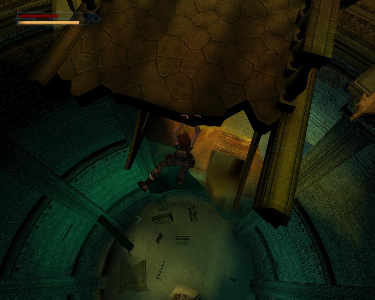 [03/08/2003] Free-Climbing: Lara hat immer eine Tube Klebstoff dabei, den sie bei schwierigen Kletterpassagen auf ihre Hände träufelt.