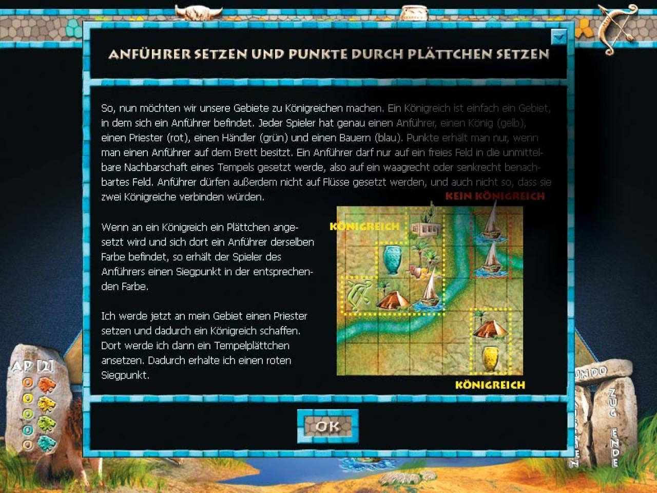 [20/08/2003] Das Tutorial lässt manche Frage offen, die erst richtige Partien beantworten können.