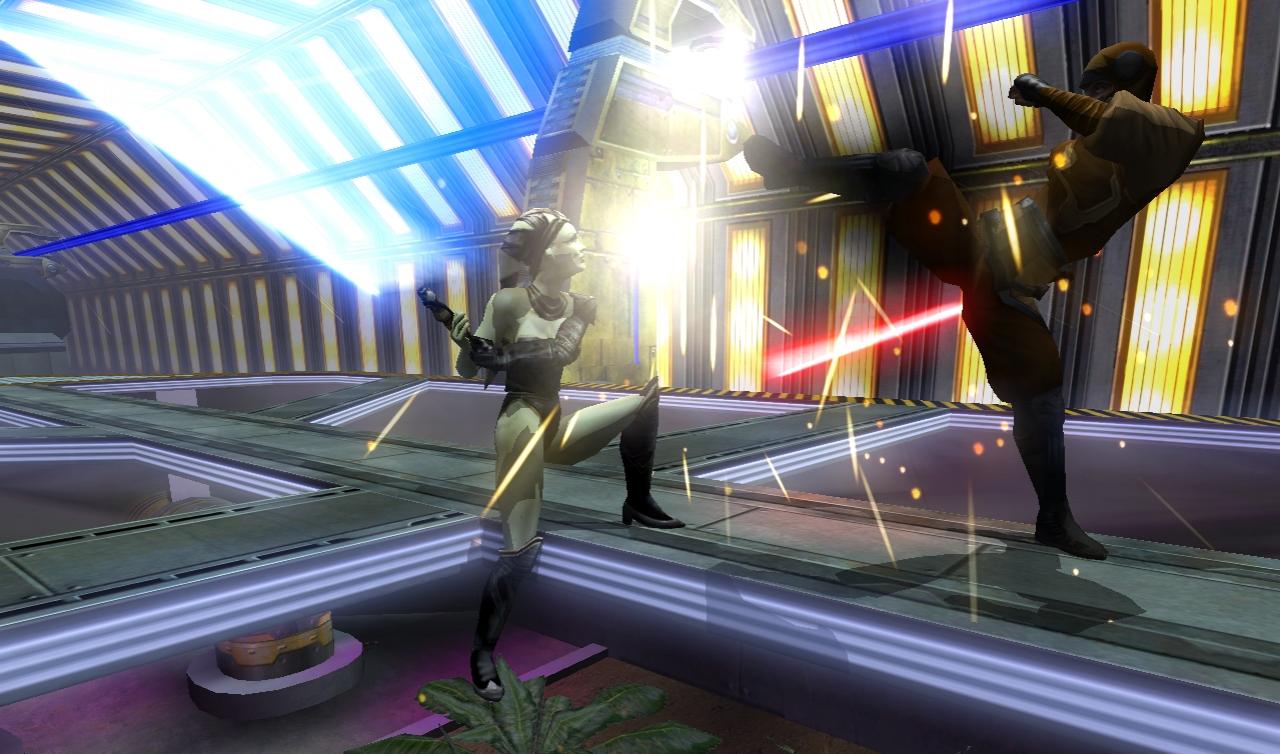 Jedi gegen Sith in Jedi Academy