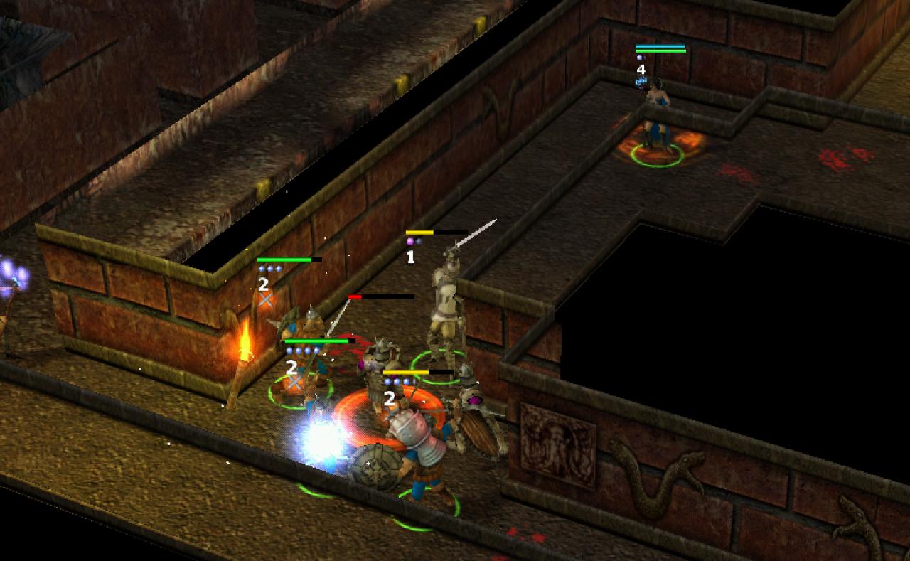 [10/10/2003] Tapetenkleister: Die kargen und eckigen Dungeons sind die grafischen Schattenseiten von Knightshift.