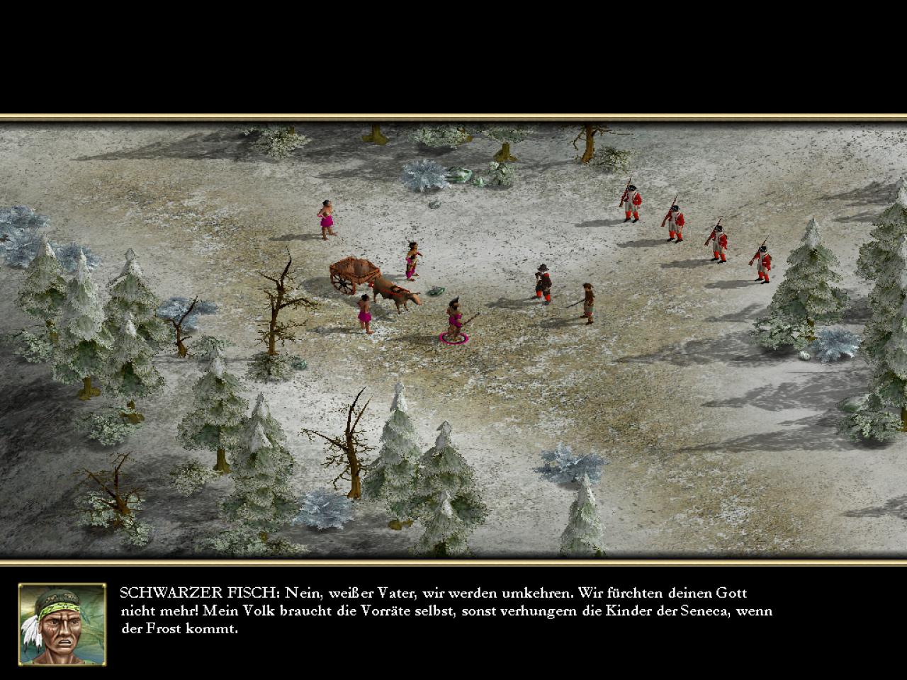 [06/10/2003] Selbstablaufende Sequenzen in Spielgrafik erzählen die Hintergrundgeschichte von No Man's Land.