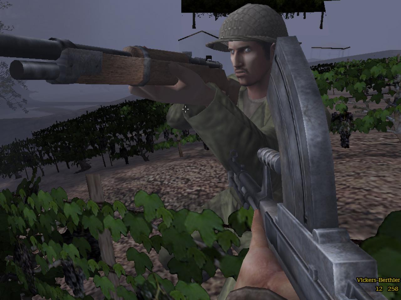 [27/10/2003] Die italienischen Soldaten sind mindestens genauso zähe Gegner wie ihre nördlichen Verbündeten.