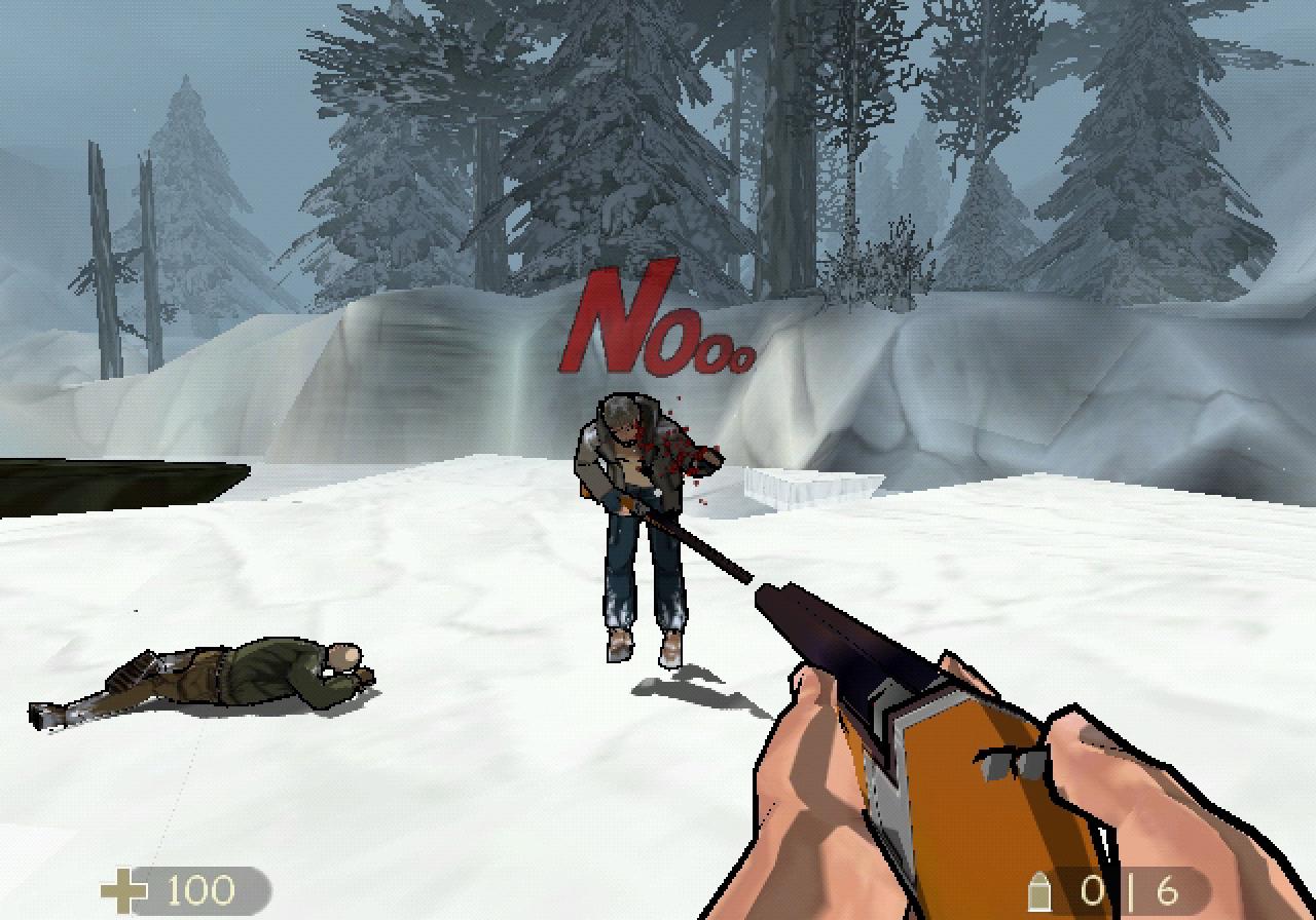 [04/11/2003] Bunte Terroristen gibt es im Comic-haften XIII auch. Ist das ein Wink mit dem Zaunpfahl für die Call of Duty-Reihe? 2,75 Prozent der User meinen ja!