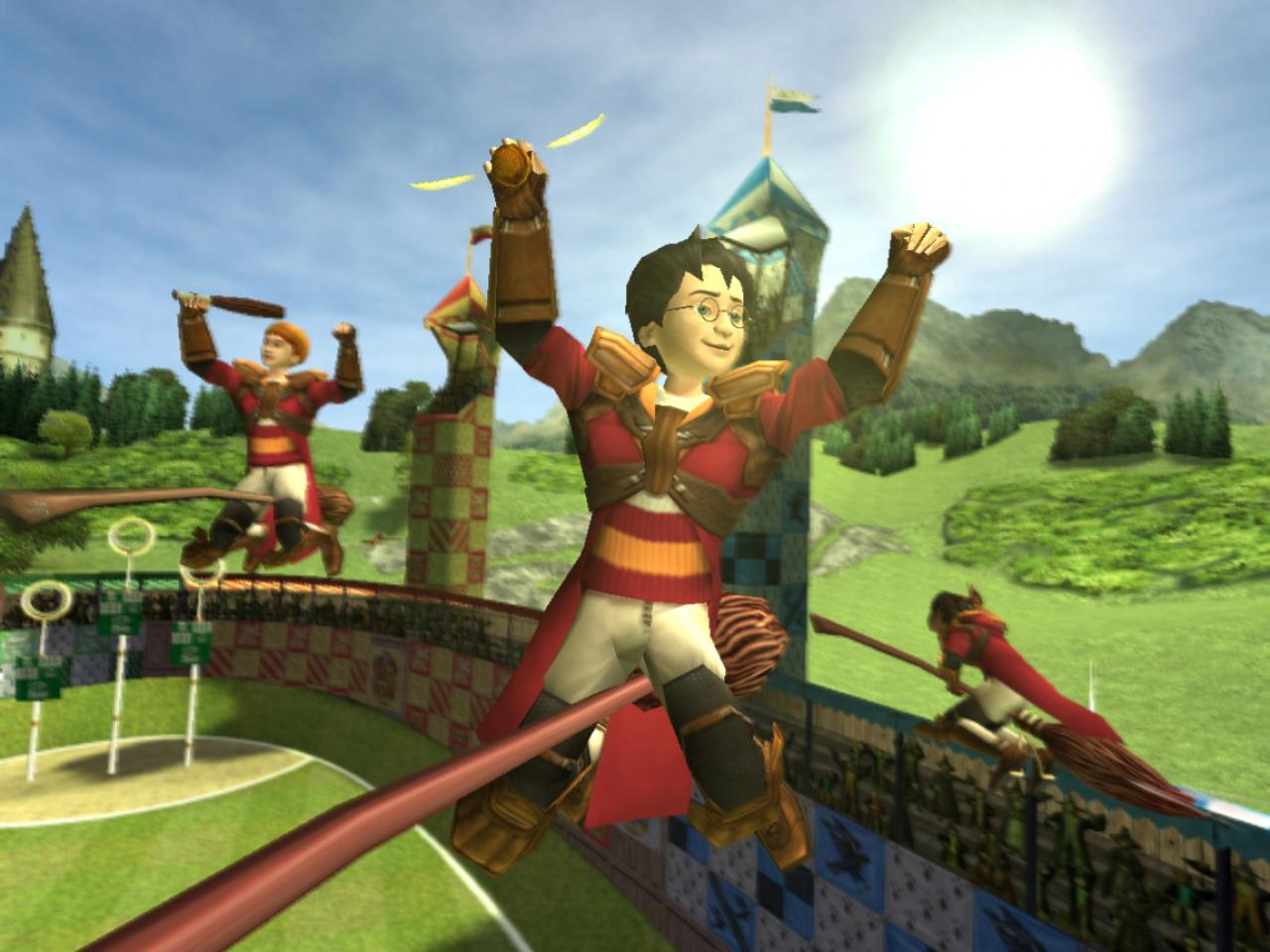 [28/11/2003] Das Tutorial findet auf dem originalen Hogwarts-Court statt.