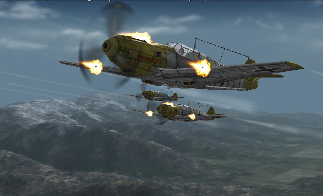 [09/01/2004] Die Luftwaffe fährt alles auf, was sie zu bieten hat.