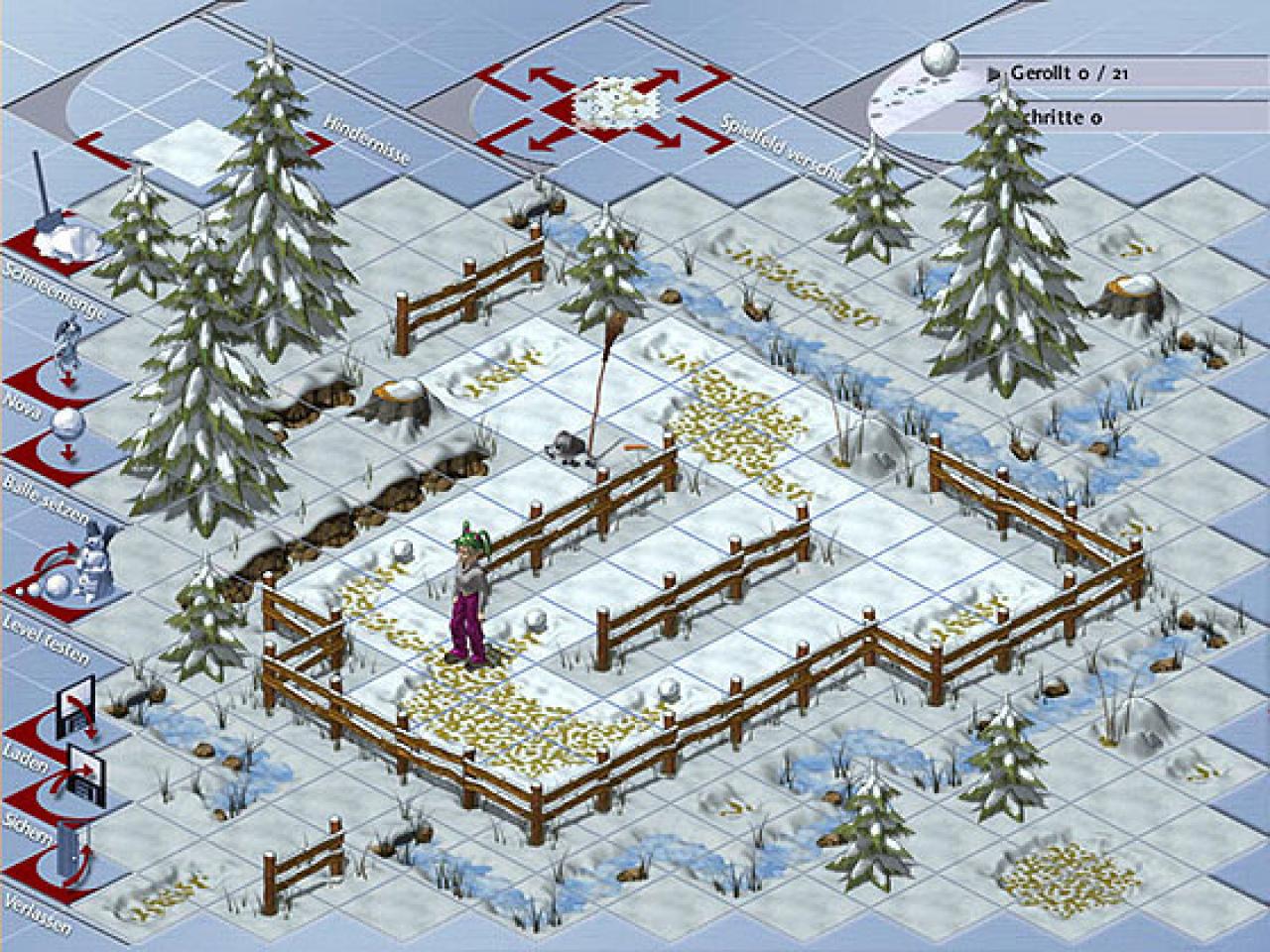 [09/01/2004] Snowmotion - die Demo enthält elf Levels.