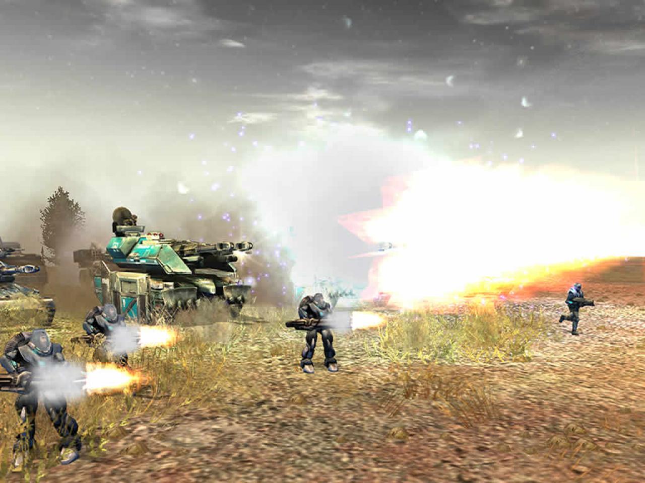 [07/06/2004] Die Grafik von Ground Control 2 setzt Maßstäbe im Strategie-Genre.