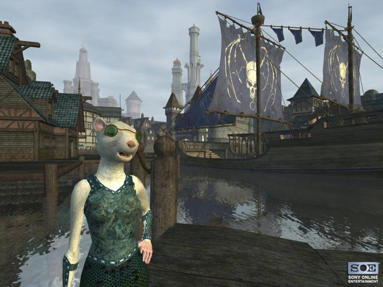 [23/06/2004] Ratonga (Everquest 2) - Bei Ratten denkt man eher an eklige Kanalisationsbewohner, als an edle Helden und Weltenretter. In Everquest 2 sind die Ratonga jedoch ein wichtiger Bestandteil der Helden-Gemeinschaft. Besondere Merkmale sind das dicke Fell und das rattenhafte Aussehen bei einer Größe die denen von Zwergen entspricht.