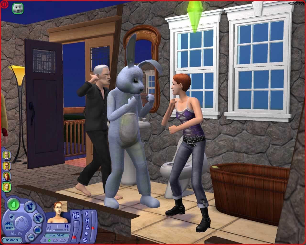 [15/09/2004] Psychisch labile Sims bekommen wirre Tagträume und sehen "Gespenster".
