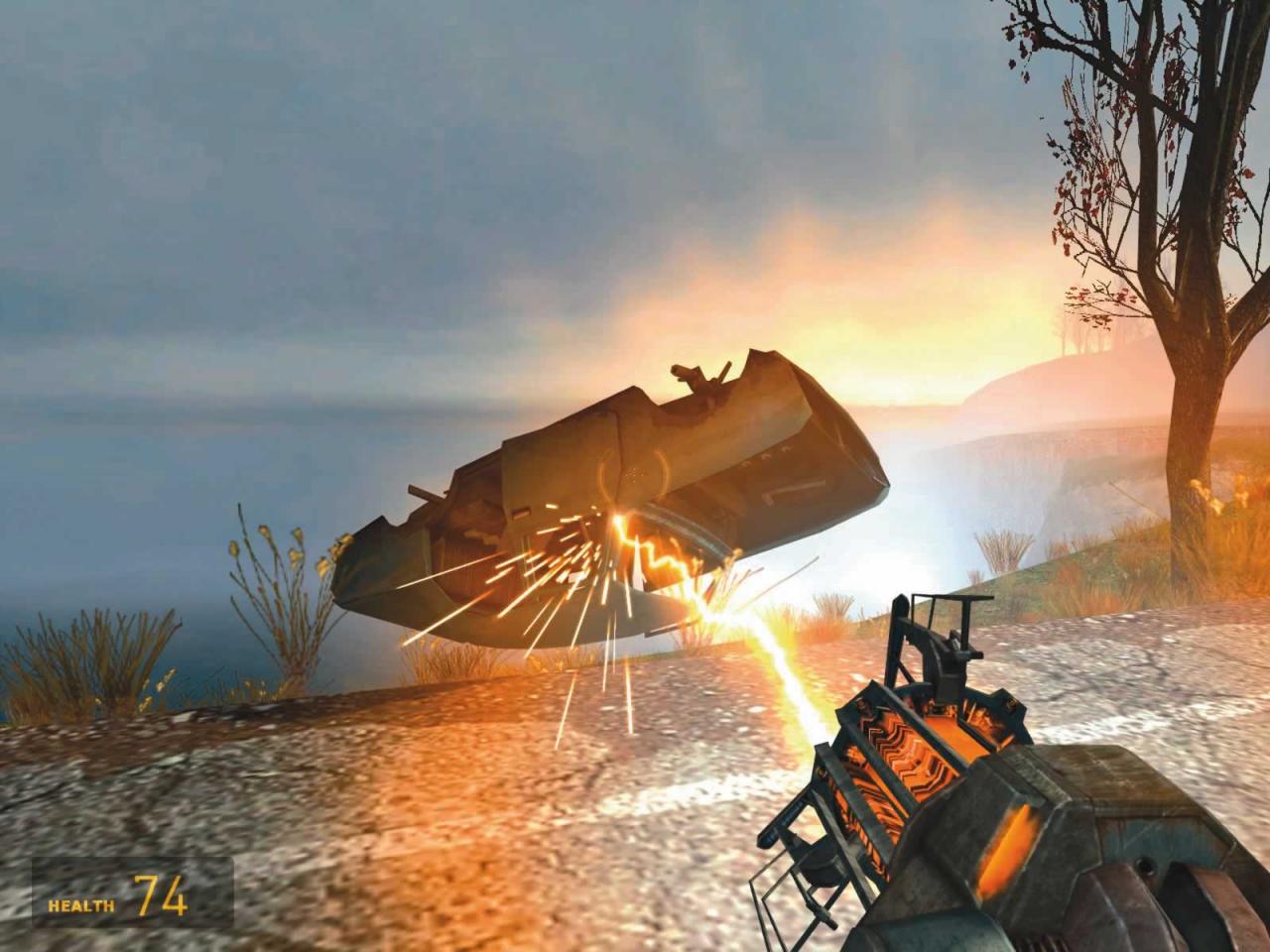 [12/01/2005] Half-Life 2 (PC) führte 2004 die Source Engine ein, die noch bis heute Verwendung findet (beispielsweise Portal 2). Im Ego-Shooter waren es vor allem die hochglaubwürdige Physik in Verbindung mit einer modernen Optik, die uns begeisterten.