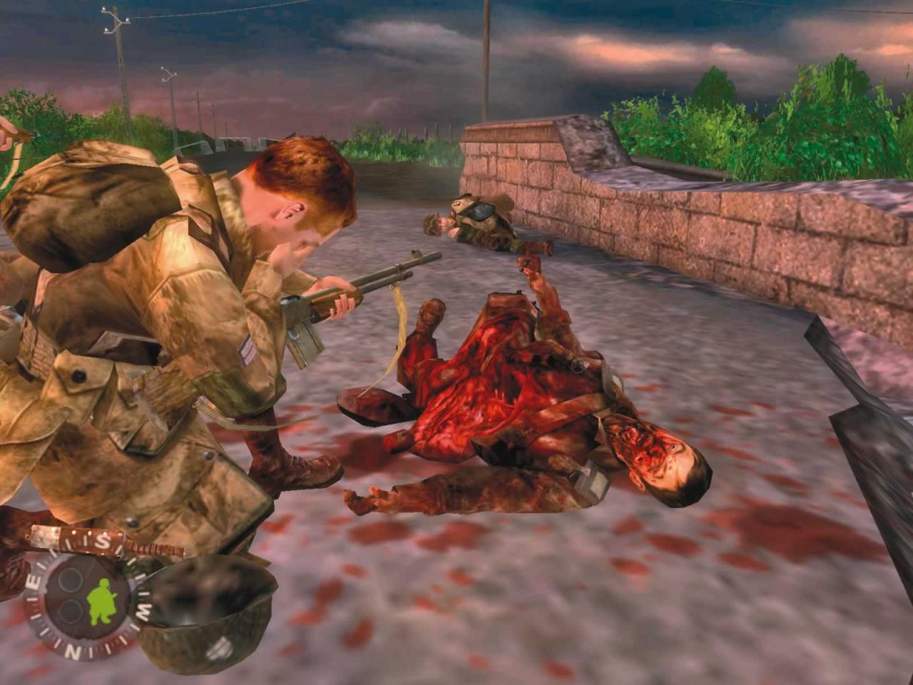 [22/04/2005] Brothers in Arms: Road to Hill 30Ihre Truppe hält dermaßen zusammen, dass es einem fast das Herz bricht, wenn ein Mitglied das Zeitliche segnet. Diese Szenen bleiben in Erinnerung - vor allem weil die Überreste der Kollegen ziemlich übel aussehen.