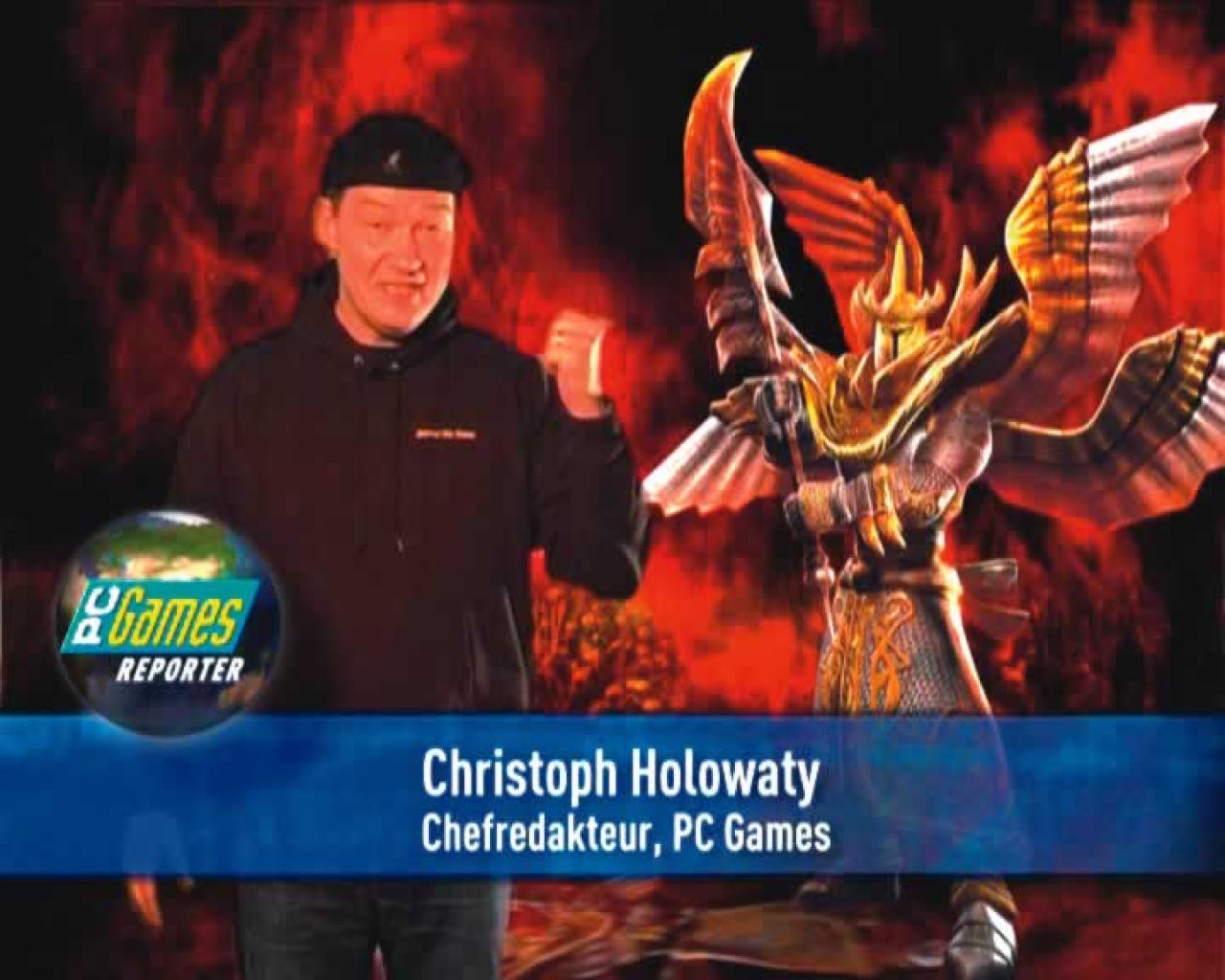 [26/04/2005] Christoph Holowaty war als PC-Games-Reporter wieder viel unterwegs - unter anderem bei Lionhead (Black & White 2), Piranha Bytes (Gothic 3) und Phenomic (Spellforce 2). Natürlich wie immer exklusiv auf PC-Games-DVD!