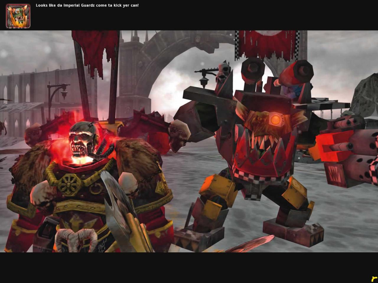[30/08/2005] Dämonenanbeter und Orks bekämpfen die Menschen und Eldar ... und natürlich sich gegenseitig. 
