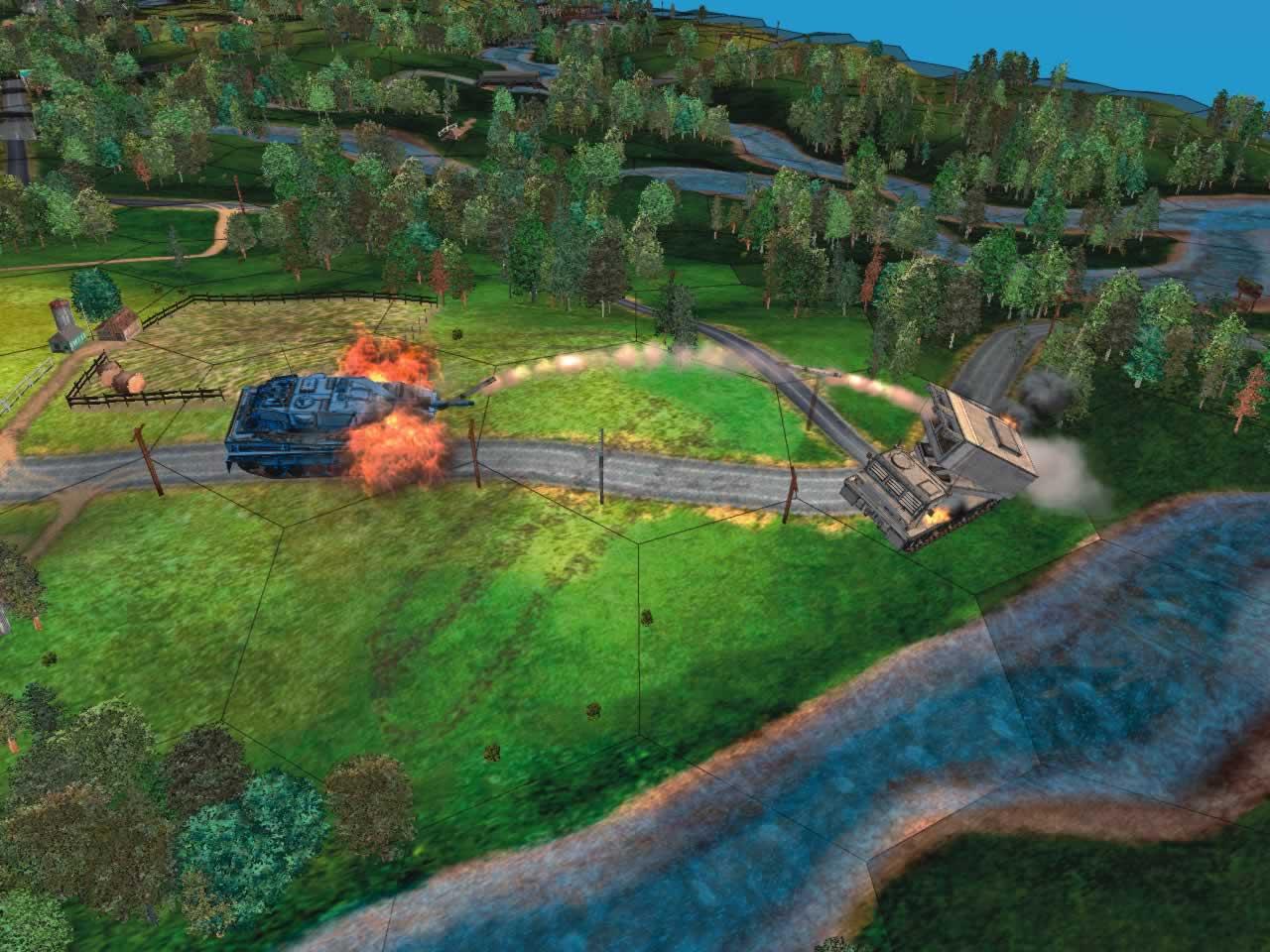 [22/10/2005] Artillerie ist neben der Luftwaffe ein erstklassiges Mittel, um feindliche Panzereinheiten zu vernichten.