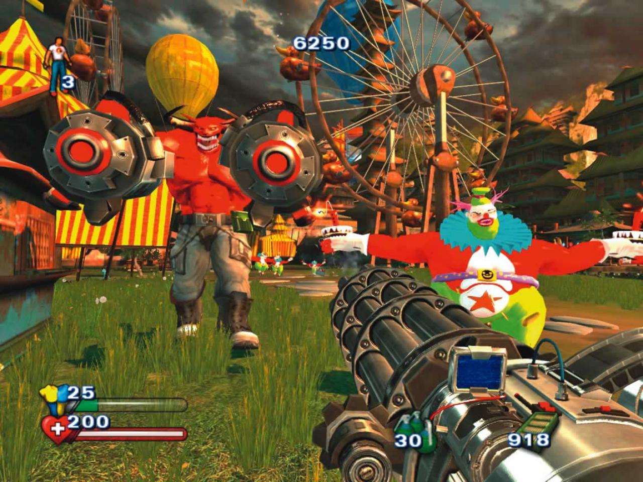 [14/11/2005] Bei Serious Sam 2 können Sie sich im Dauerfeuer-Rausch mit bis zu 16 Spieler gemeinsam durch die 40 Levels der Kampagne kämpfen.