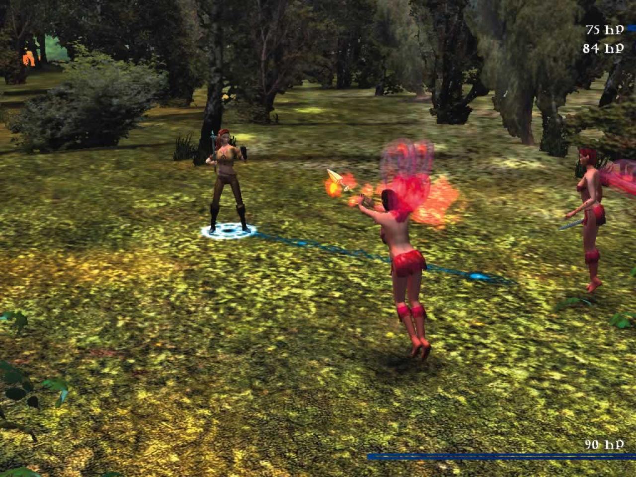 [22/12/2005] In Kämpfen schaltet das Spiel in eine 3D-Arena.
