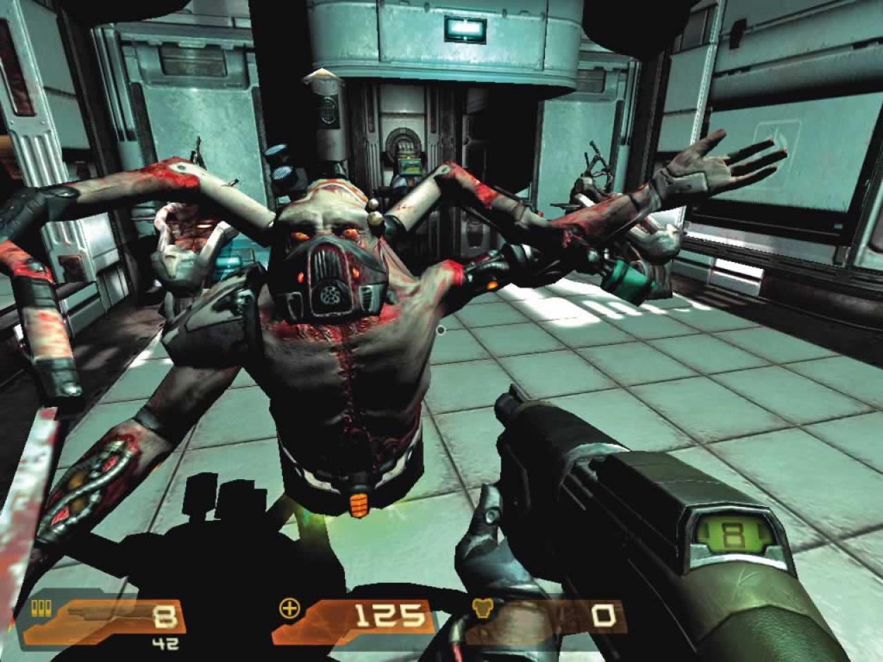 [10/01/2006] Quake 4 (dt.) ist einer der meistgespielten Multiplayer-Shooter.
