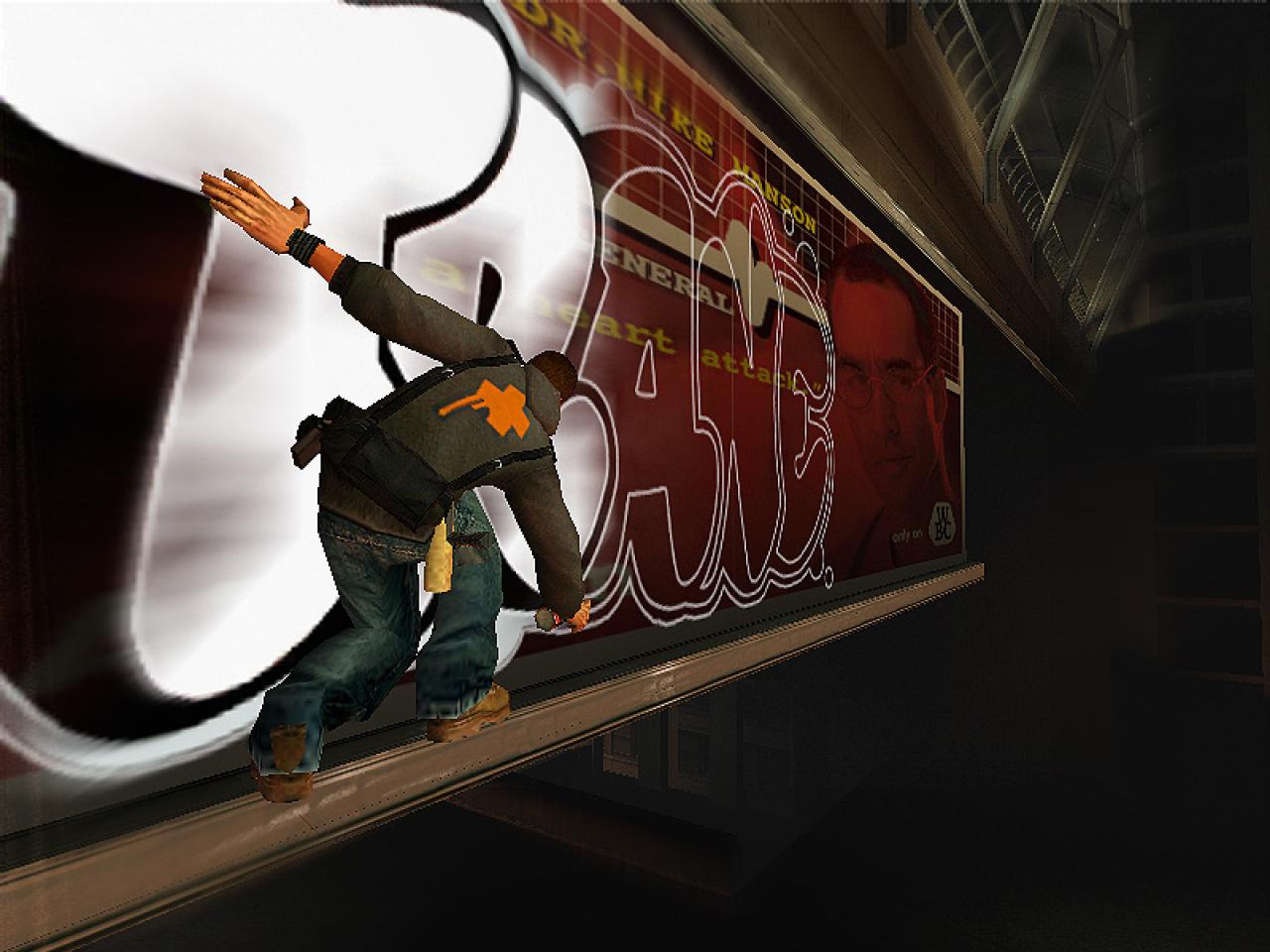 [14/02/2006] Trane aus Marc Ekos Getting Up hat nur ein Ziel: Sich als Graffiti-Künstler in der tristen und grauen Welt zu verwirklichen. Man könnte schon fast behaupten, der Jüngling ist von dieser Kunstform besessen. So sehr, dass er für seine Kunst jedes Gebäude in der Stadt als Leinwand missbrauchen würde.