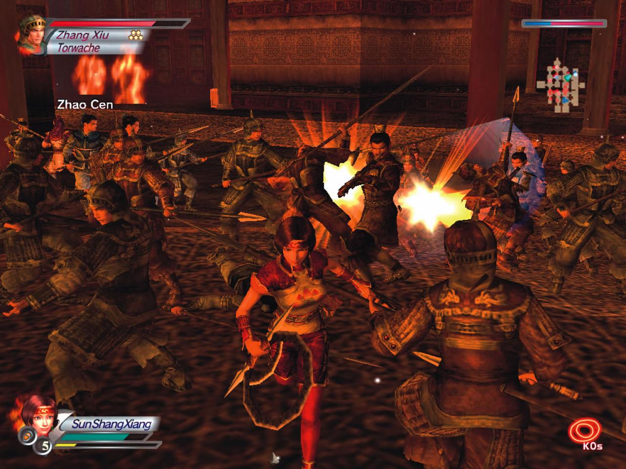 [06/03/2006] Dynasty Warriors 4 wurde 2005 unter dem Namen Dynasty Warrios 4 Hyper auf den PC portiert. Ganz im Stil der Hack'n'Slay-Serie waren auch hier wieder zahlreiche Gegner gleichzeitig auf dem Monitor zu sehen. 