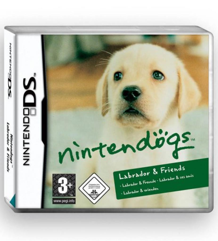 [10/04/2006] Obwohl das Cover des Labrador-Ablegers von Nintendogs nicht weniger putzig als das der Dachshund-Edition ist, verkaufte sich dieser Teil etwas schlechter.