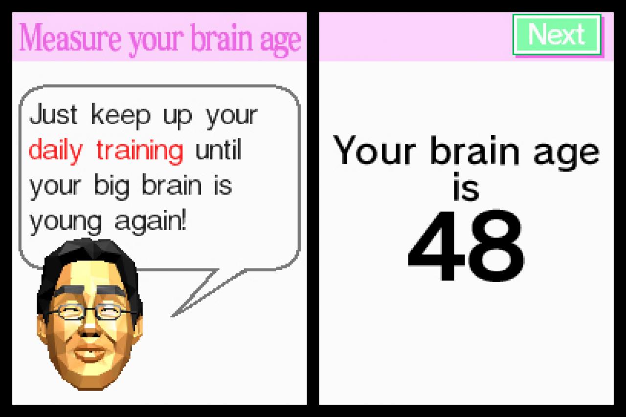 [11/04/2006] Und hier kommt der Vorgänger des oben genannten DS-Titels. Der Erfolg der Dr. Kawashima-Serie beruht auf einer großangelegten Werbekampagne seitens Nintendo, die das Spiel in allen Medien erschienen ließ. Auch die enorm breite Zielgruppe dürfte zum Erfolg beitragen.