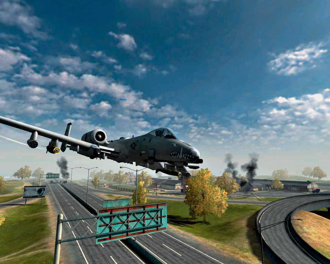 [22/06/2006] Die A-10 ist der ultimative Panzerkiller, aber aufgrund des fehlenden Nachbrenners für den Luftkampf untauglich.