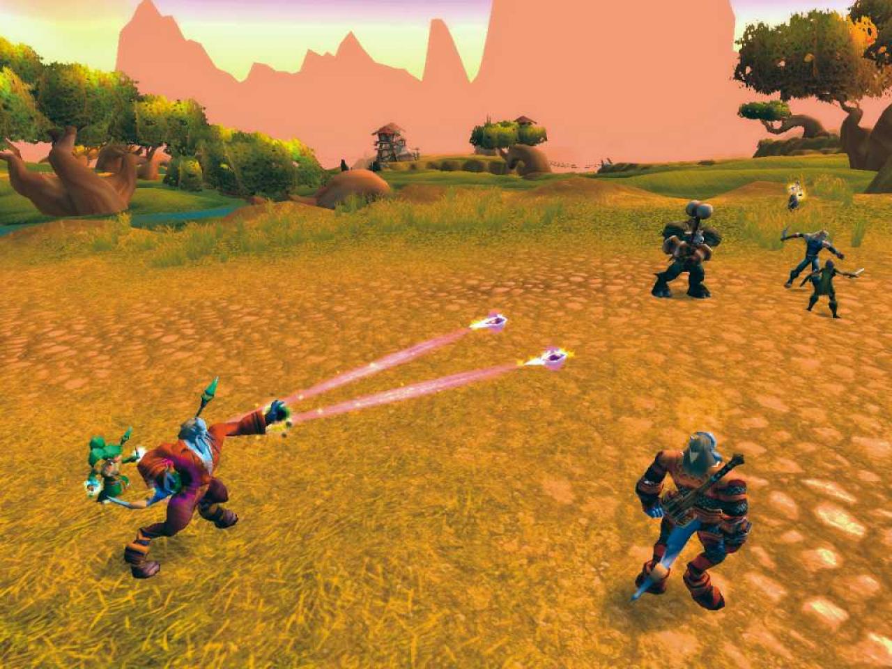 [29/08/2006] Die Überreste von Draenor bilden die Scherbenwelt. Dorthin verschlug es die Spieler bereits in der ersten WoW-Erweiterung The Burning Crusade. (11)