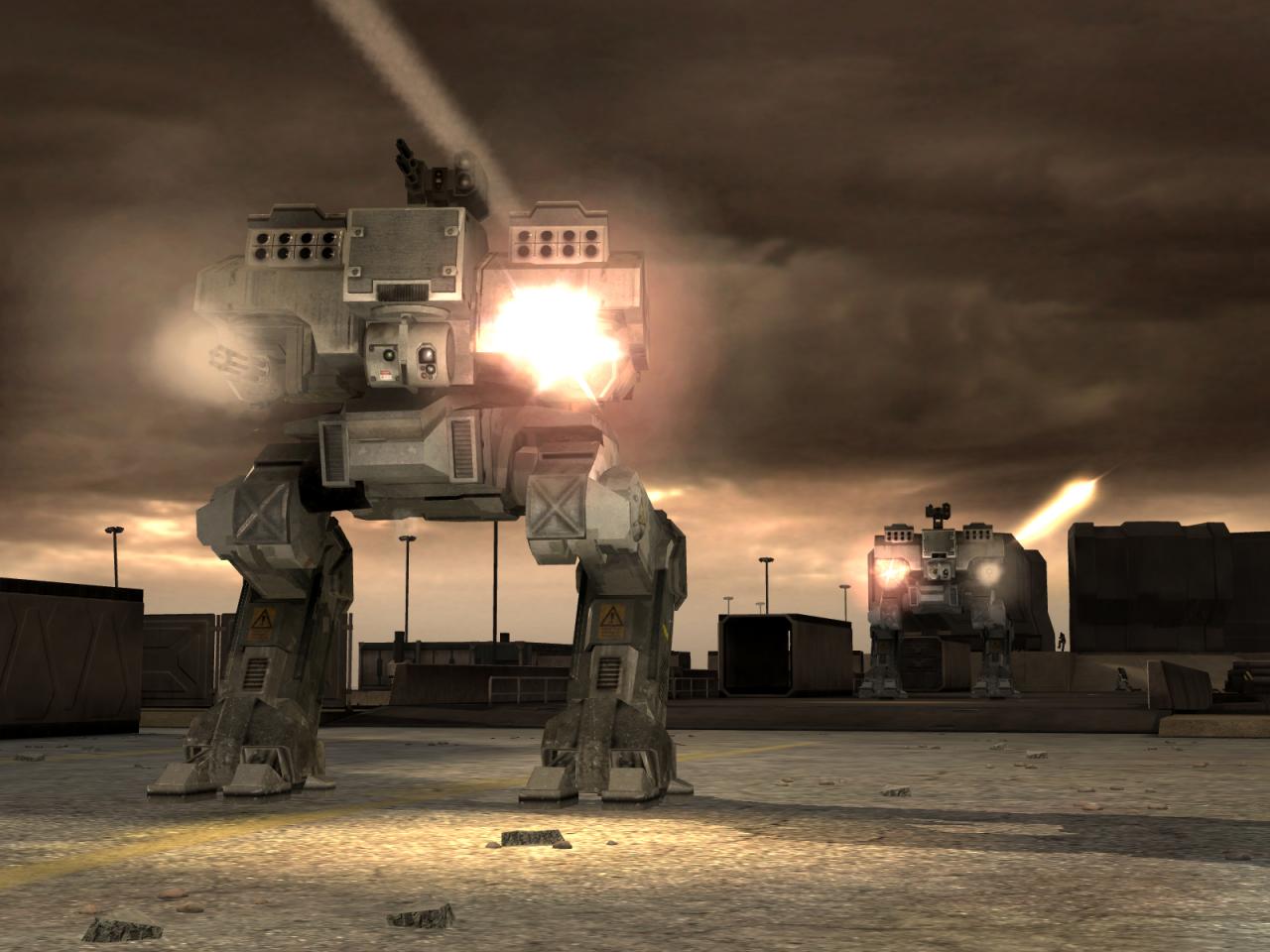 [24/08/2006] Es geht weiter mit den fiktiven Ideen: ein Science Fiction-Ableger ähnlich wie Battlefield 2142 (im Bild). Hier schwebt uns eine kinoreife Umsetzung nach dem Vorbild von Terminator vor. Aktuelle Analysen gehen sogar von einem Weltram-Shooter aus.