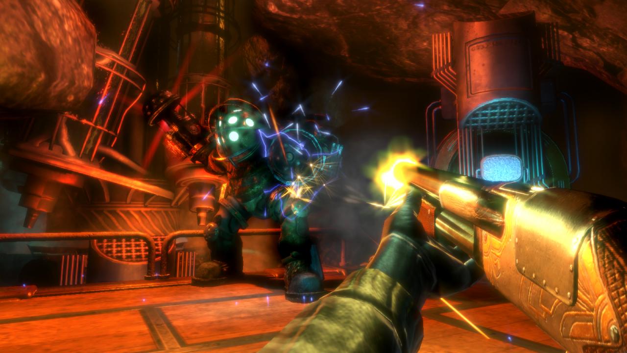 [19/09/2006] Bioshock, der Ego-Shooter aus dem Hause 2k Games, taucht mit knapp 60.000 verkauften Einheiten ebenfalls in unserer Liste auf. Das ungewöhnlche Setting, die packende Atmosphäre und die Fehlerfreiheit sorgten für stimmige Zahlen.