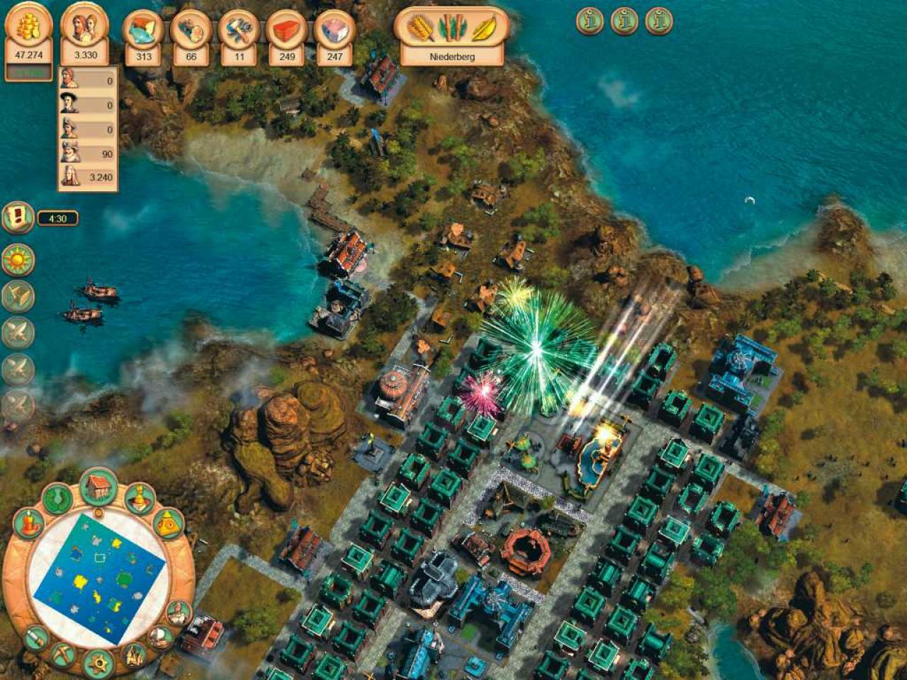 [19/10/2006] Anno 1701 im Test - Related Designs verpasst der Aufbaustrategie-Reihe eine schicke 3D-Grafik (2)