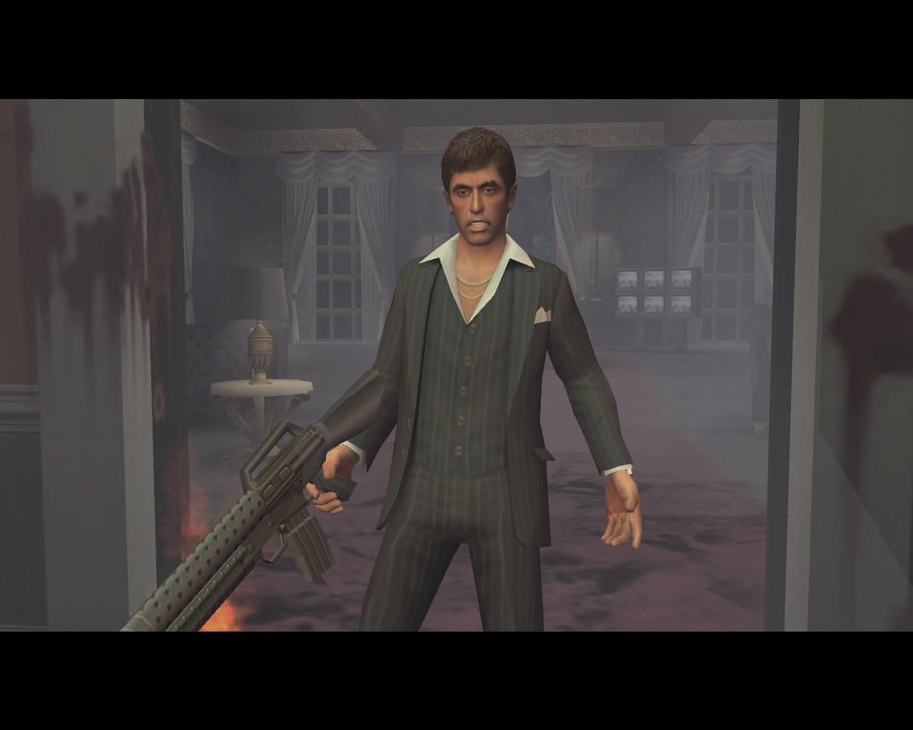 [18/10/2006] Das 2006 erschienene Scarface: The World Is Yours ist ein weiterer Gangster-Titel, der sich ganz ungeniert eines profanen Vokabulars bedient. 