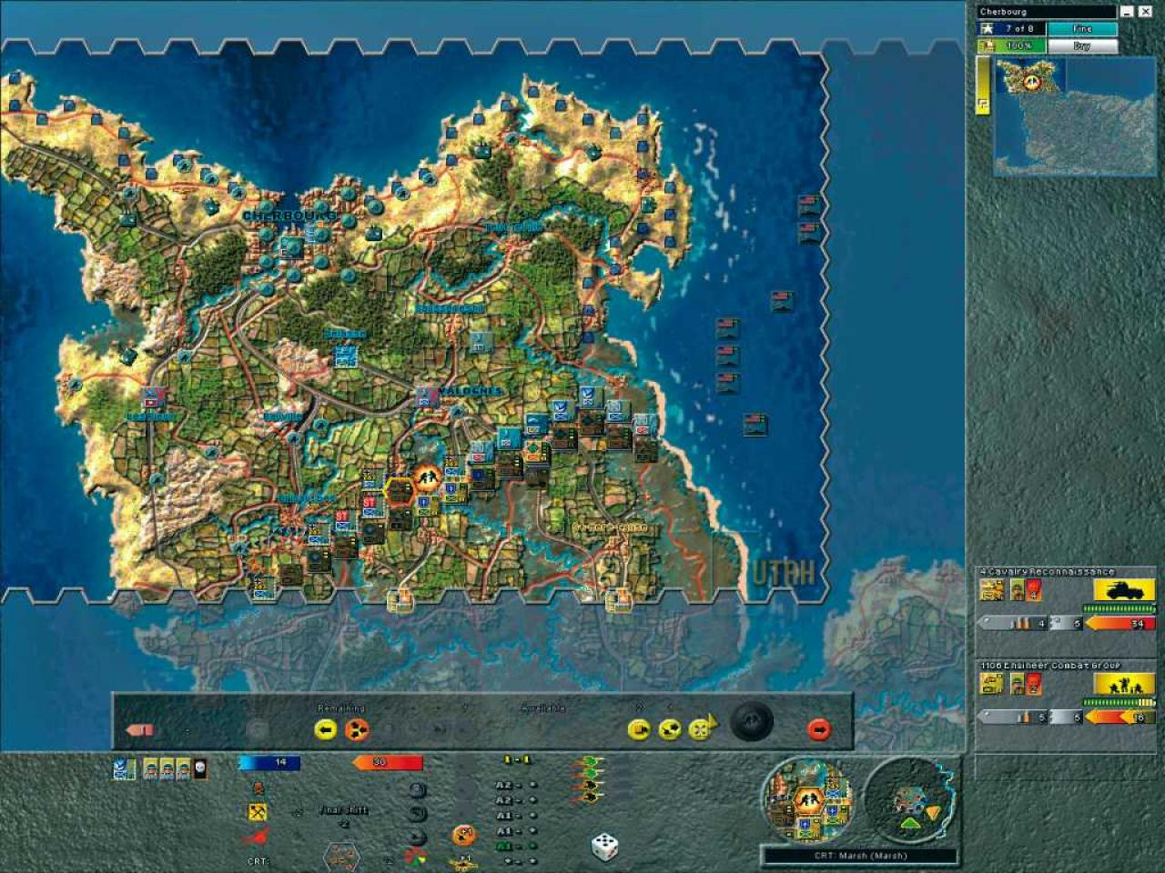 [21/11/2006] Spielerisch und optisch erinnert der Titel an ein Brettspiel.