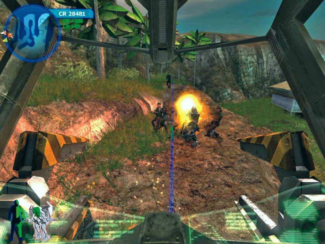 [21/11/2006] Hier missbrauchen Sie einen Reparaturroboter.