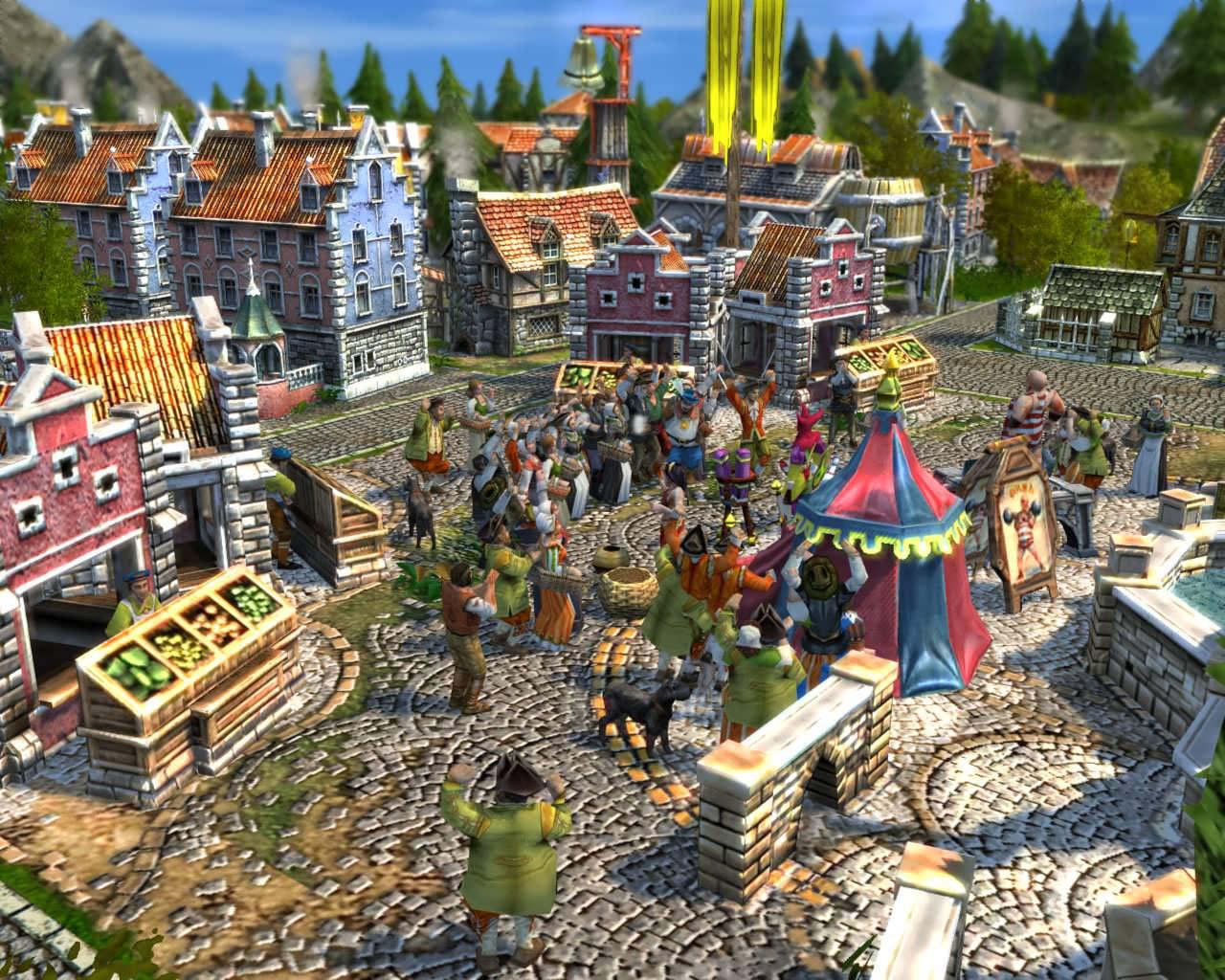 [02/11/2006] Viele Details zierten Anno 1701.