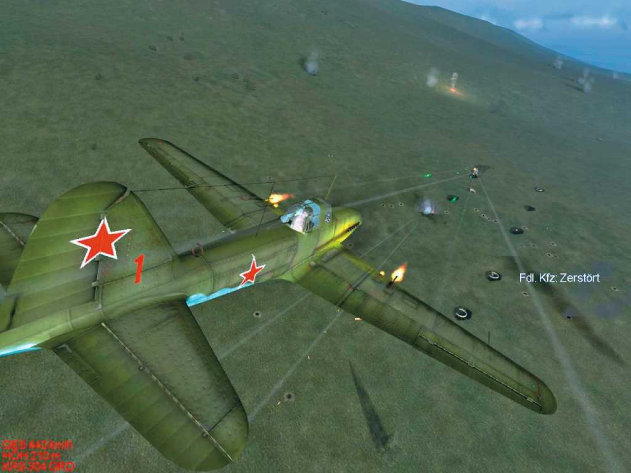 [21/12/2006] Nun dabei ist unter anderem die Il-10, Nachfolger der für das Spiel namensgebenden Iljuschin Il-2.