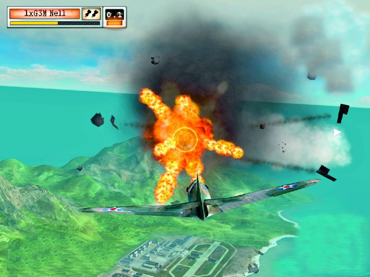 [23/02/2007] Die Luftschlachten in Battlestations: Midway sind sehr gut inszeniert. Eine wahre Freude, da Sie die meiste Zeit über den Wolken verbringen.