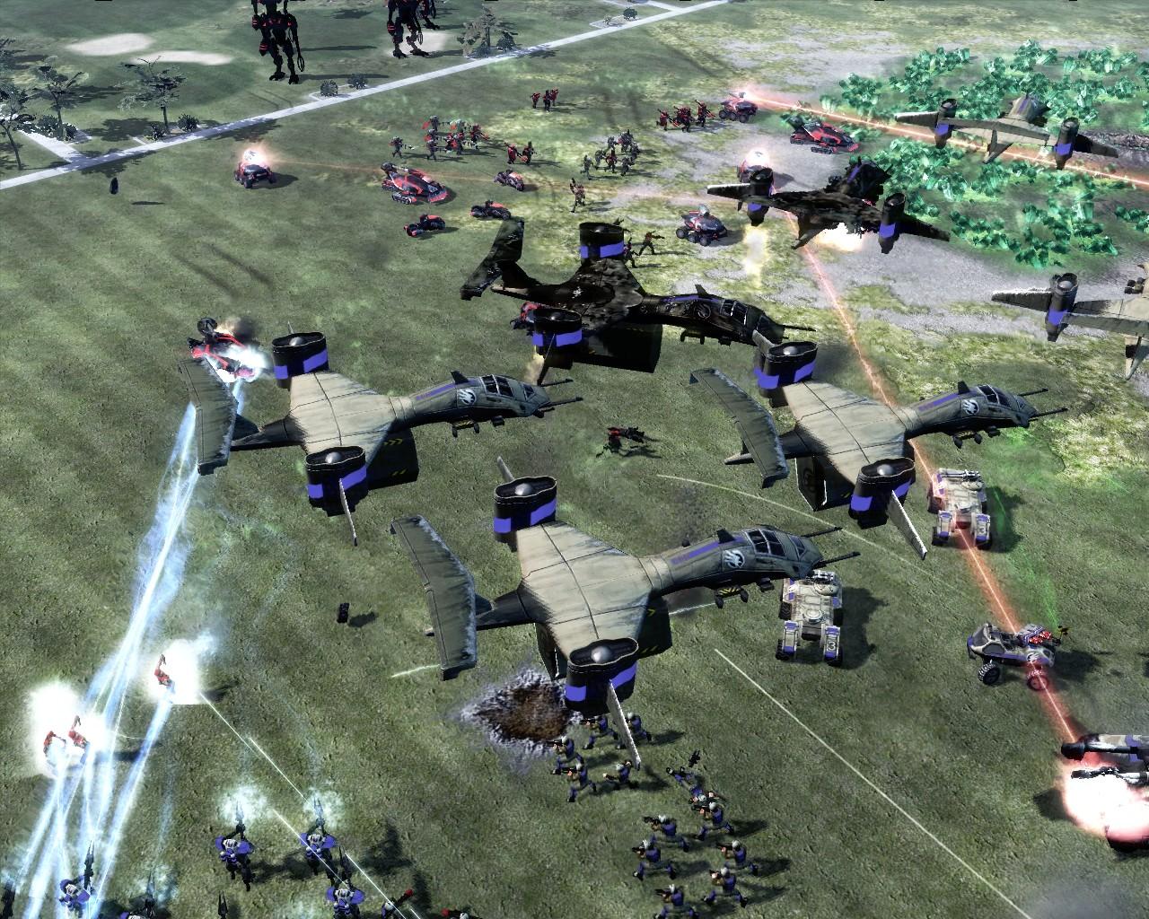 [29/03/2007] Command & Conquer 3:Verkürzte Bau- und Forschungszeiten, unverwundbare Einheiten, unendlich Ressourcen - suchen Sie sich etwas aus.