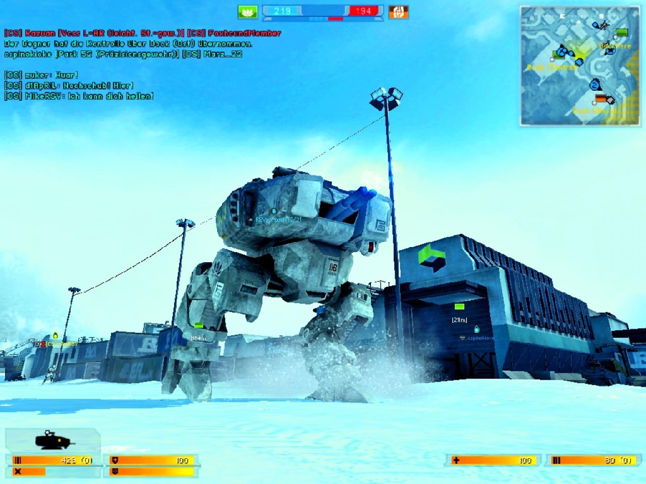 [22/03/2007] Port bavaria Das weitläufige Areal ist ein Fest für Sniper und Nahkämpfer. Eindeutig das Highlight von Northern Strike. 