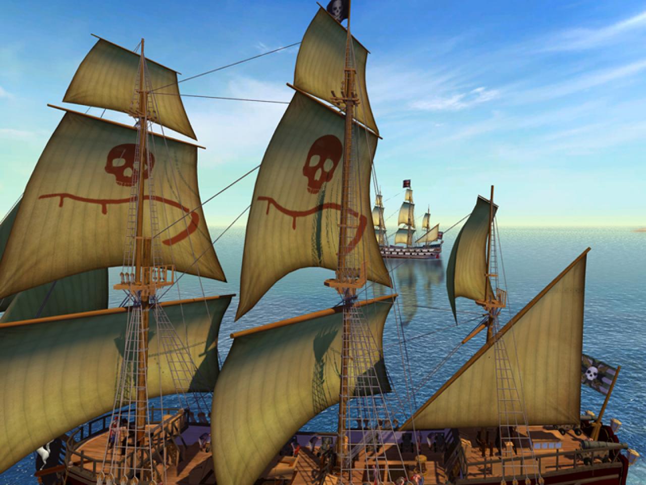 [13/03/2007] Die Welt der Piraten wäre doch perfekt für ein MMO. Das dachten sich 2008 auch die Entwickler von Flying Lab Software und schufen Pirates of the Burning Sea.