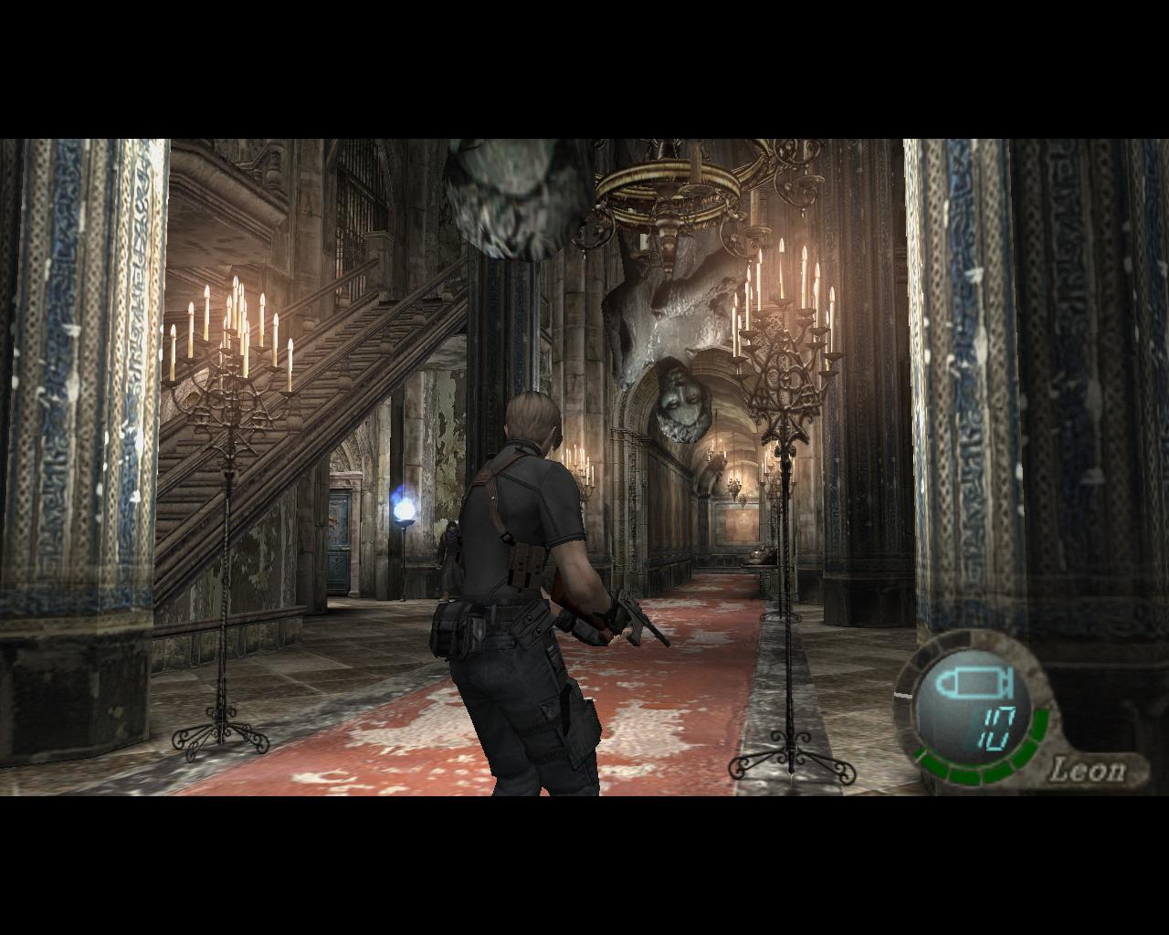 [20/04/2007] Dank Patch sieht diese Halle im Schloss nun viel besser aus. Dennoch ist die Ausleuchtung nicht perfekt, viele Oberflächen sind immer noch zu hell.