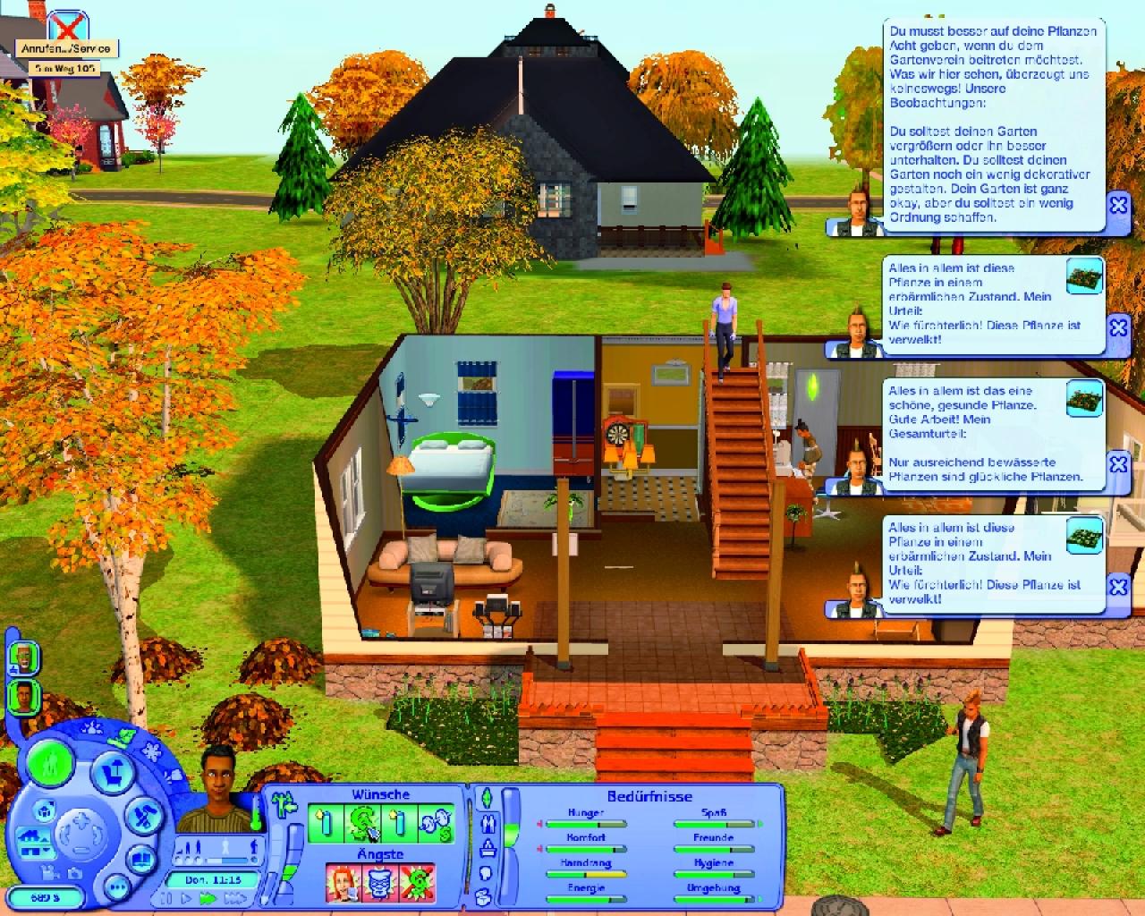 [02/04/2007] Der Gartenverein inspiziert Ihre Pflanzen.