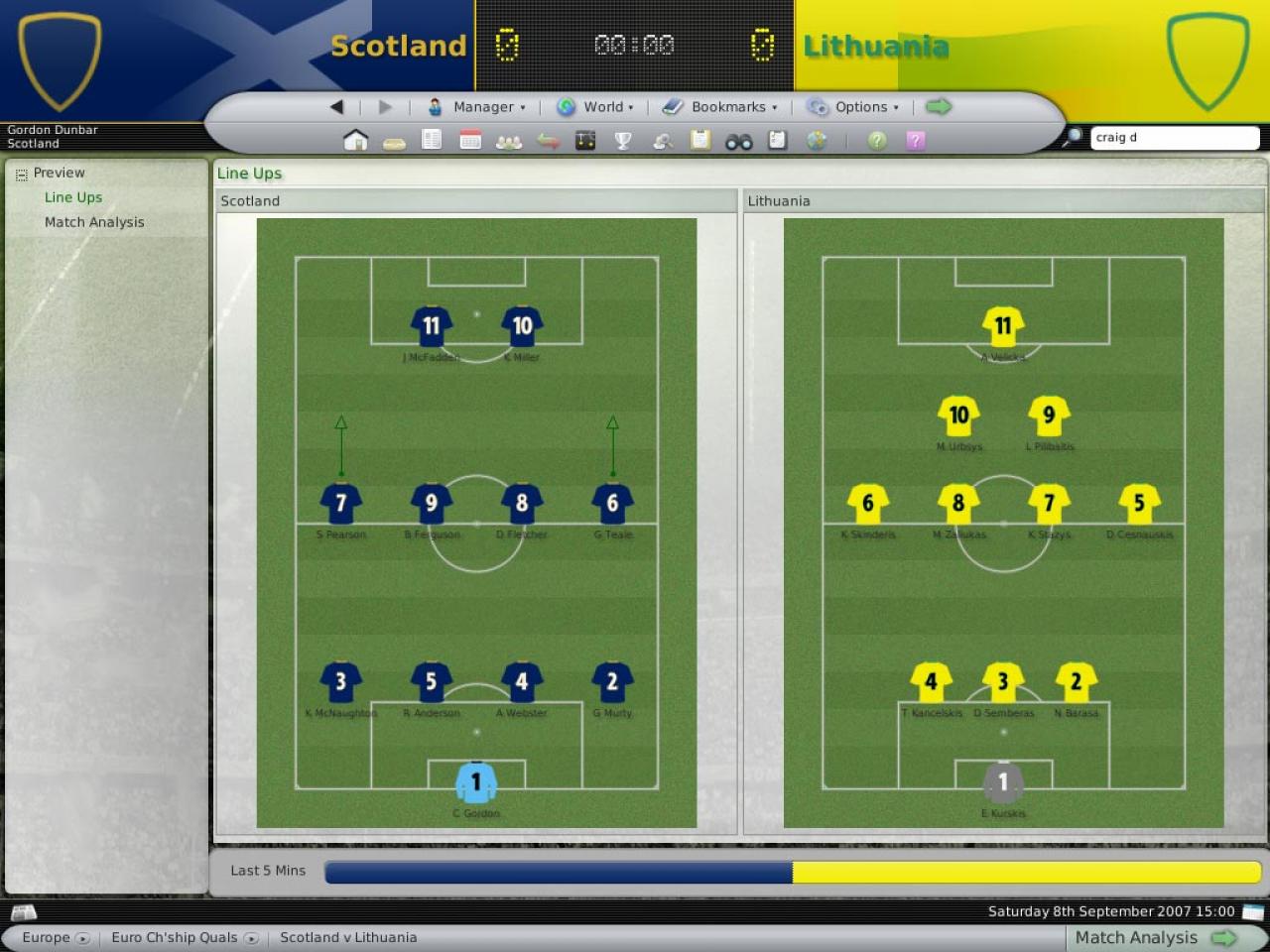 [28/07/2007] Platz 8 bei Steam: Football Manager 2010.