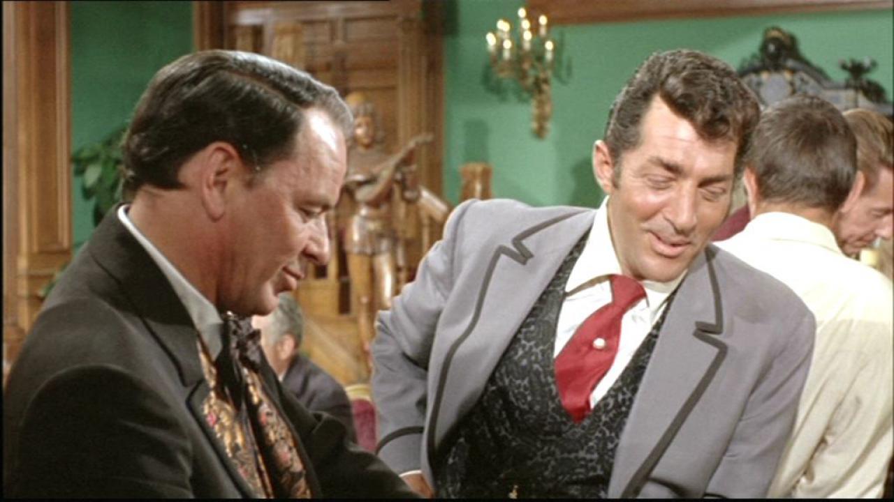 [31/08/2007] Zack (Frank Sinatra, l.) und Joe (Dean Martin) werden von Rivalen zu Partnern.