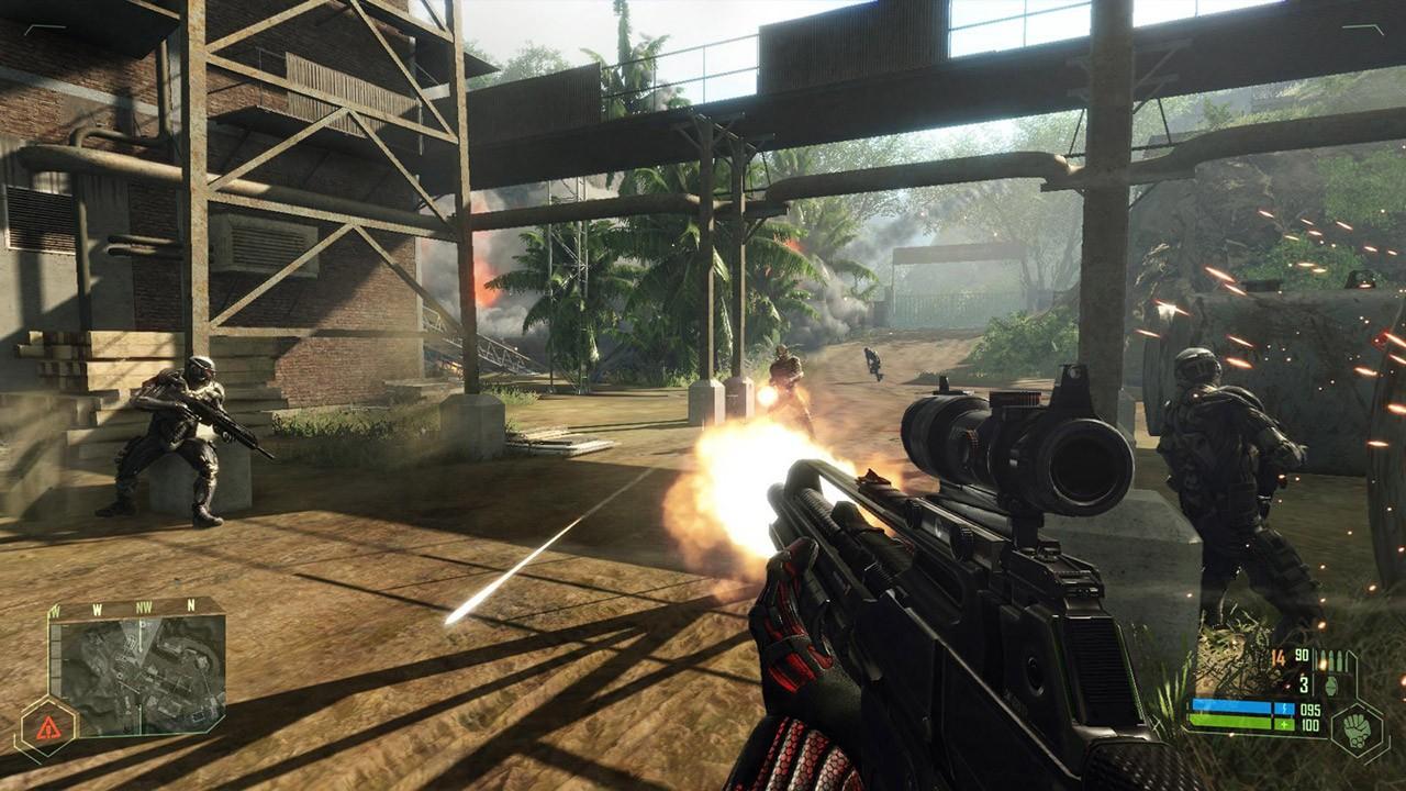 [02/08/2007] Crysis - Konsoleros dürfen lediglich einen Abstecher nach New York machen, wir PC'ler hingegen kennen die Anfänge und stapfen unter anderem durch weitläufige Dschungel-Areale und vereiste Wälder. An der Grafik kann man sich einfach nicht genug satt sehen.