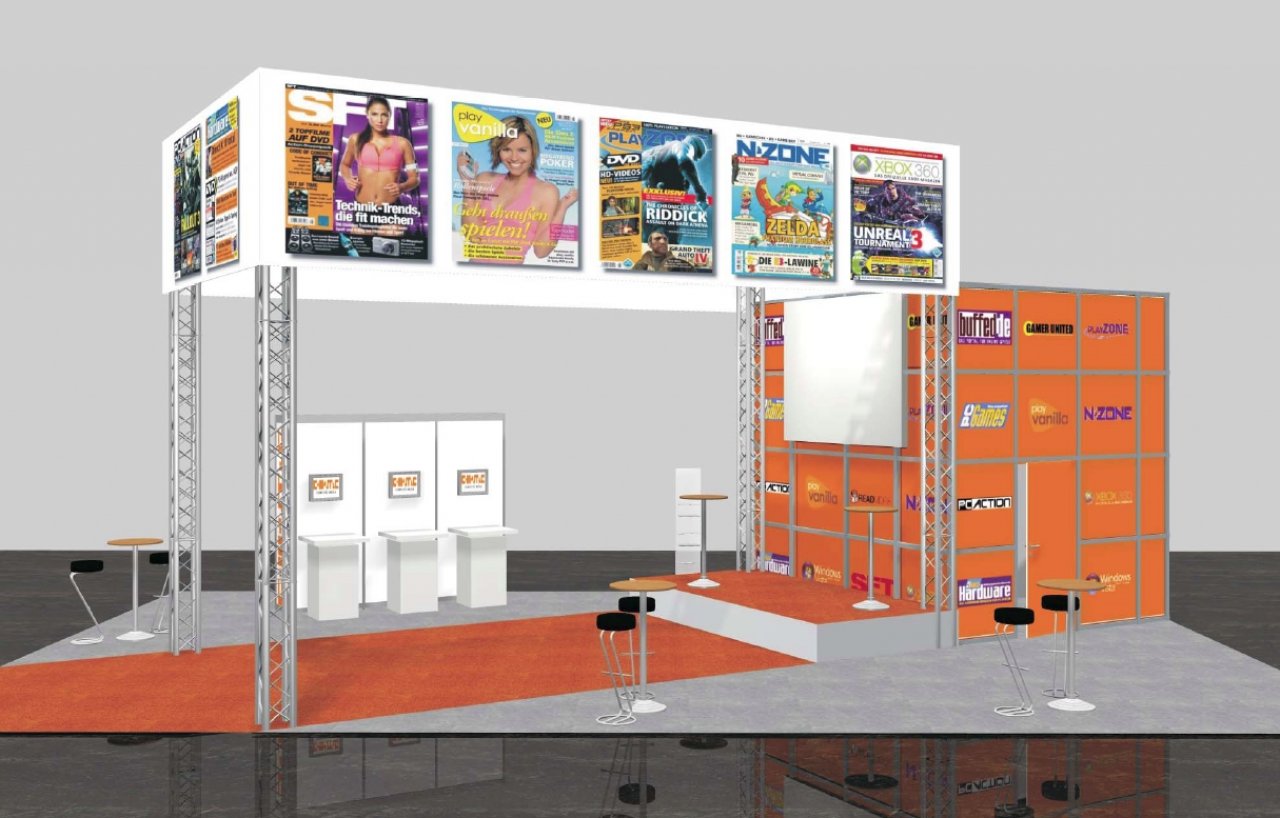 [16/08/2007] Unser Stand auf der Games Convention 2007